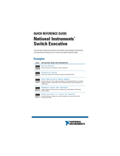 National Instruments Switch Executive Quick Reference Manual