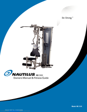 Nautilus Be strong NS 200X Owner's Manual