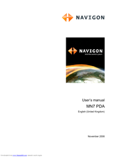 Navigon MN7 PDA User Manual