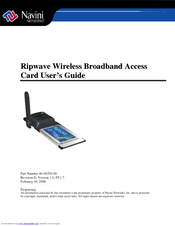 Navini Networks 40-00292-00 User Manual