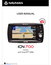 Navman iCN 700 Series User Manual