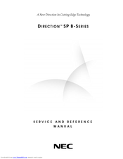 NEC DIRECTION SP B - SERVICE  1999 Service And Reference Manual