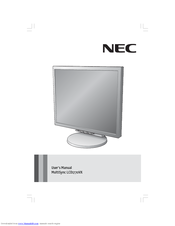 NEC LCD1770VX-2 - MultiSync - 17