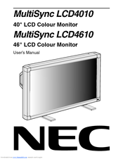 nec multisync lcd4010