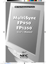 nec multisync fp950