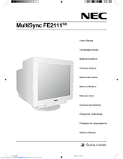 NEC FE2111SB - MultiSync - 22