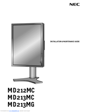NEC MDC3MP-BNDL Installation And Maintenance Manual