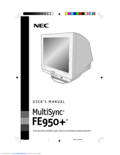 NEC FE950030101 User Manual