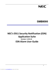Nec SMB8000 User Manual