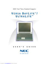 Nec Versa Series User Manual