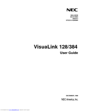 NEC VisuaLink 384 User Manual