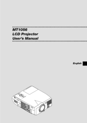 NEC MT1056 - MultiSync XGA LCD Projector User Manual