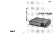 NEC LT150 - MultiSync XGA DLP Projector User Manual
