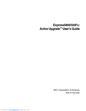 NEC Active Upgrade Express5800/320Fc User Manual