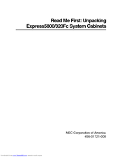NEC Express 456-01721-000 Read Me First