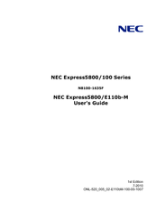NEC Express5800/E110b-M User Manual