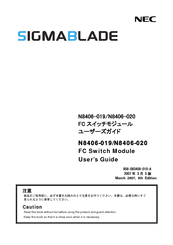 Nec SIGMABLADE N8406-019 User Manual