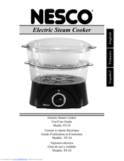 Nesco ST-24 Use & Care Manual