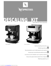 Nespresso Coffeemaker Instructions Manual