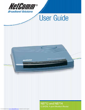 NetComm NB714 G.SHDSL User Manual