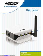 NetComm NP290W User Manual