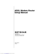 NETGEAR DG834v3 - ADSL Modem Router Setup Manual