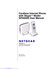 NETGEAR SPH200D - Cordless Phone / VoIP User Manual