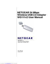 Netgear WG111V2 User Manual
