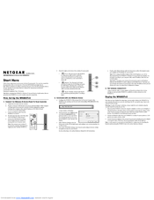 NETGEAR WN802T-200 - Wireless-N Access Point Installation Manual