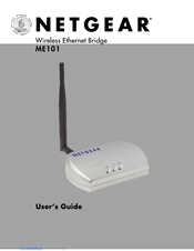 NETGEAR ME101 - Wireless EN Bridge Network Converter User Manual