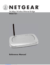 NETGEAR WGE101 Reference Manual