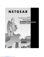 NETGEAR DS508 - Hub - Stackable Installation Manual