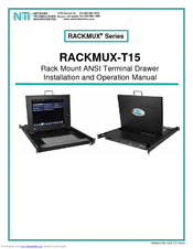 Network Technologies RACKMUX Series Installation And Operation Manual