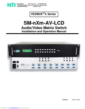 Network Technologies SM-nXm-AV-LCD Installation And Operation Manual