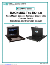 Network Technologies RACKMUX-T15-RS8 Installation And Operation Manual