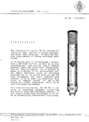 Neumann KM 56c Specifications