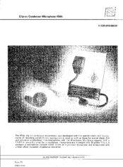 Neumann KMA Specifications