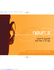 Neuros MP3 DiGITAL AUDIO COMPUTER User Manual
