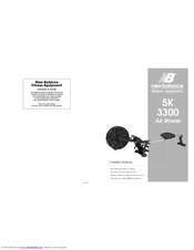 New Balance 5K 3300 Owner's Manual