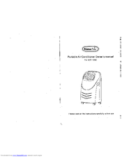 NewAir ACP-1000E Owner's Manual