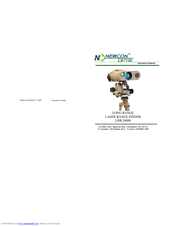 Newcon Optik LRB 20000 Operation Manual