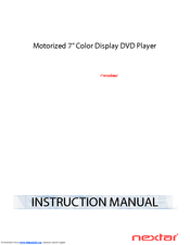 Nextar MM1007 Instruction Manual