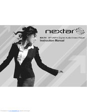 Nextar MA791 - 4GB MP3 Player Instruction Manual