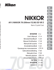 Nikon Nikkor ASF200 User Manual