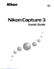 Nikon Capture 3 Install Manual