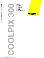 Nikon COOLPIX 600 User Manual