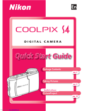 Nikon COOLPIX S4 Quick Start Manual