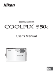 Nikon Coolpix S50c User Manual