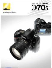 Nikon D70s Brochure & Specs