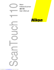 Nikon ScanTouch 110 User Manual